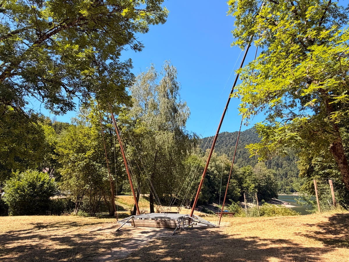 Bungy Aventure, catapulte humaine